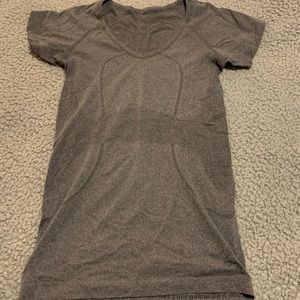 Grey lululemon v neck